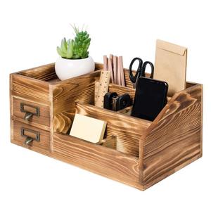 <b>Desktop</b> Stackable Office <b>Organizer</b> Wood Desk <b>Organizer</b> With File Trays <b>Organizers</b> <b>for</b> Offices Supplies Storage from India - Product Image 5