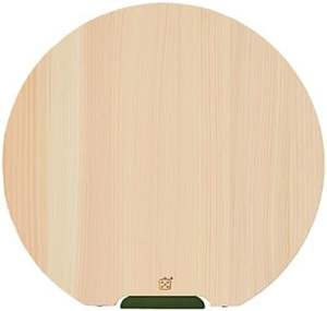 Planche à découper ronde minimaliste en bois CB02, ustensile de cuisine esthétique, planche à découper durable pour la décoration de style scandinave - Product Image 4