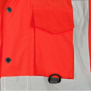 2025 approvisionnement d'usine veste de sécurité haute visibilité couleur personnalisée haute visibilité Construction vêtements de travail pas cher prix veste de haute qualité - Product Image 4