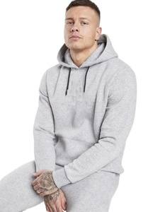 Custom Sportswear Mens Fitness Apparel Cotton Blank Full Hoodie Tracksuit Sweatsuit Men's Slim Fit Hooded <b>Workout</b> <b>Jackets</b> - Product Image 2