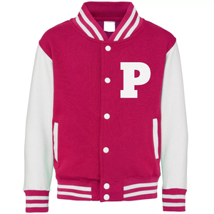 Chaqueta universitaria de lana personalizable para hombre, chaqueta de manga larga de secado rápido personalizada para la escuela secundaria - Product Image 4