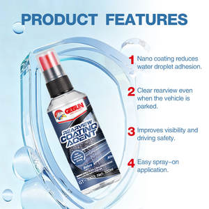 رذاذ حماية نانو من جيتسن لطلاء المرايا مضاد للمطر شفاف للزجاج السيارات مضاد للضباب ومقاوم للماء 100 مل - Product Image 5