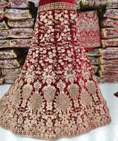 Lahenga Choli en Soie et Coton Mélangés, Design Moderne Indien, Rose Coloré, pour Mariage et Fêtes, Occasion Spéciale, Lavable