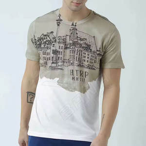 Nouveaux produits chauds originalité Streetwear t-shirt Hip Hop vêtements plaine haute qualité hommes à manches courtes cravate teinture t-shirts - Product Image 1