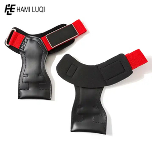 Almohadillas de cuero para levantamiento de pesas y entrenamiento de fuerza | Empuñaduras de gimnasio Premium para entrenamientos elevados - Product Image 4