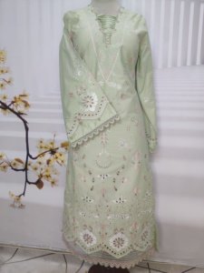 Spring and Summer <b>Long</b> Sleeve Women Casual <b>Dress</b> New <b>Eid</b> Women <b>Dresses</b> Salwar Kameez Sets With Printing Design - Product Image 6