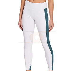Mallas de mujer hechas a medida Nuevo estilo Patrón sólido Ropa de entrenamiento Cierre de cintura elástica Hecho en Pakistán - Product Image 2