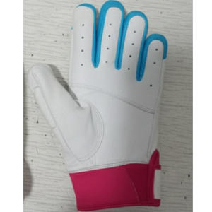 Gants de frappe de baseball en cuir personnalisés pour usage professionnel, taille adulte, service OEM avec impression par sublimation personnalisée - Product Image 2