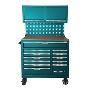 Boîte à outils, armoire <span class=keywords><strong>de</strong></span> <span class=keywords><strong>rangement</strong></span> pour garage, bancs <span class=keywords><strong>de</strong></span> travail <span class=keywords><strong>en</strong></span> métal pour espace <span class=keywords><strong>de</strong></span> travail industriel, garage avec outils, kit <span class=keywords><strong>de</strong></span> réparation automobile, douille à cliquet - Product Image 2