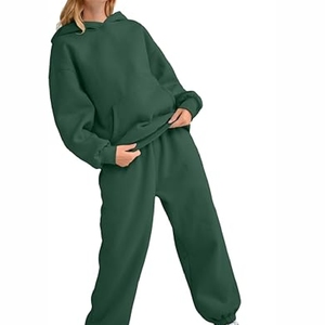 Survêtement à capuche pour femme 100% coton de qualité unique le mieux vendu Taille et couleur personnalisées - Product Image 5