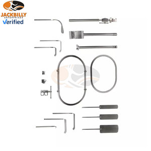 ชุดเครื่องมือผ่าตัดอเนกประสงค์แบบครบวงจรชุดเครื่องมือผ่าตัดพื้นฐานแบบเวิร์กฮอร์สระดับพรีเมียม - Product Image 5