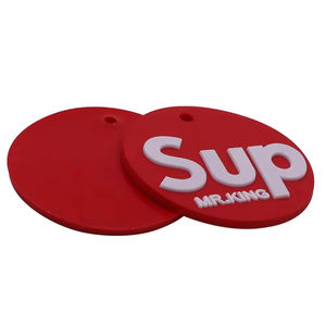 แผ่นพีวีซีสั่งทำหมวกตกแต่งเสื้อผ้าแบบนิ่มทำจากยางซิลิโคนแบบกดด้วยความร้อนสัญลักษณ์นูน2D 3D - Product Image 3