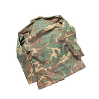 Uniforme de reproduction vintage US Vietnamienne des années 1960, respirant, en tissu camouflage jungle, pour reconstitutions historiques