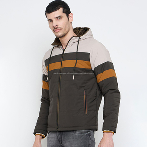 Nardon Apparel OEM Fabricantes Letterman Streetwear Hombres Chaquetas de béisbol Jersey Fleece Bordado Hombres Varsity Jacket - Product Image 4