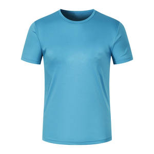 Camiseta Deportiva de Manga Corta de Secado Rápido con Logotipo Personalizado Bordado y Diseño Impreso, Holgada, Transpirable y de Punto para Hombre y Mujer - Product Image 3