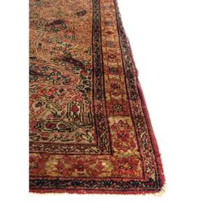 Tapis en laine noué à la main Aalam Gold Pae-5095, style classique, grand rectangle pour la maison - pour le salon, la chambre ou la chambre d'adolescent - Product Image 4