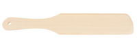 Spatule à crêpes professionnelle en bois de hêtre européen écologique 30 cm, anti-rayures, avec poignée ergonomique, ustensile de cuisine, lot de 1, vente en gros