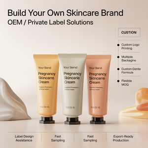 Crème de soin pour la peau enceinte sous marque privée OEM – Fabricant de produits de maternité – Prévention des vergetures – Hydratation et confort de la peau corporelle - Product Image 3