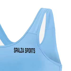 Soutien-gorge de sport pour femmes, dos ouvert, bretelles fines, style sexy, doux comme du beurre, taille plus, logo personnalisé sur le devant, idéal pour le yoga et la salle de sport - Product Image 5