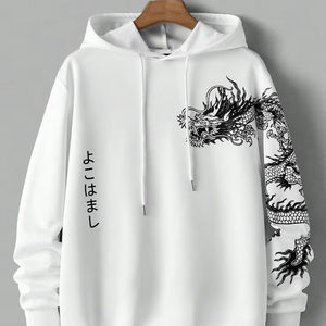 Sweat-shirt à capuche avec logo personnalisé pour femmes Sweat-shirt pull-over Sweat-shirt à capuche avec logo personnalisé - Product Image 1