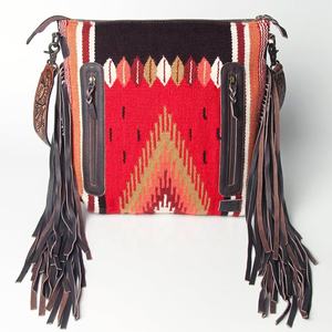 Couverture de selle Western Style Vintage bohème sac à bandoulière entièrement usiné à la main sculpture sac fourre-tout Cowgirl Style sac fourre-tout - Product Image 2