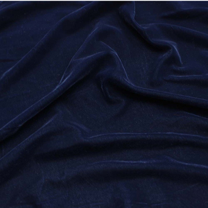 Tejido 100% algodón color rosa terciopelo ropa tela 280gsm terciopelo de algodón de tacto suave para zapatos chaqueta y cortina - Product Image 2