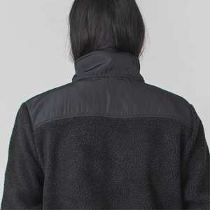 Veste polaire Sherpa à glissière intégrale avec doublure en peluche Vêtements d'extérieur élégants et chauds, parfaits pour un usage quotidien et les aventures en plein air - Product Image 6