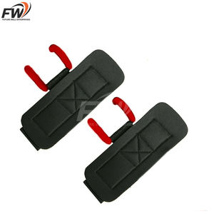 Ganchos de levantamiento de pesas antideslizantes para fitness y culturismo, con logotipo y diseño personalizados, más vendidos, en venta. - Product Image 5