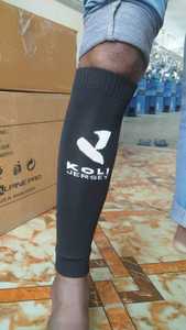 High Quality Smart Soccer <b>Football</b> <b>Leg</b> <b>Sleeves</b> Custom Logo Printed Pattern Sweat Bottom Digital Printing Method - Product Image 4