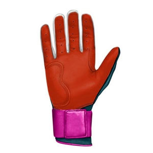 Gants de frappeur de baseball unisexes de qualité supérieure Gants de frappeur de paume en cuir respirants à coupe réglable OEM professionnels - Product Image 2