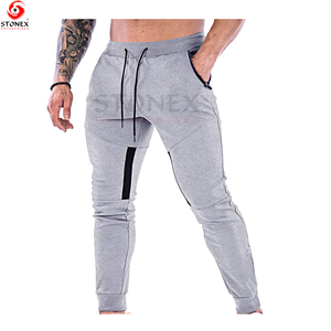 กางเกงวอร์มเข้ารูปสำหรับผู้ชายกางเกงวิ่งออกกำลังกายเล่นยิมแบบกำหนดเอง - Product Image 2