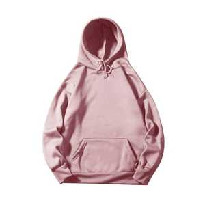 Sweats à capuche tendance pour hommes sweat en coton doux à manches longues décontracté léger pull uni automne hiver hauts - Product Image 1