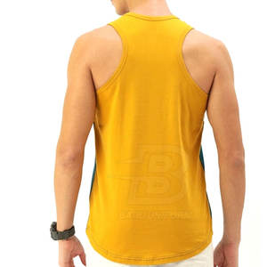Débardeur en tissu respirant de haute qualité pour hommes Style décontracté pour l'exercice de gymnastique-Ventes directes d'usine - Product Image 4
