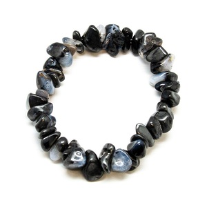สร้อยข้อมือคริสตัลหินธรรมชาติ Soha Agate Indigo Gebbro ทำจากหินธรรมชาติรูปทรงผีเสื้อคลาสสิกสำหรับปาร์ตี้ของขวัญราคาดีที่สุด - Product Image 3