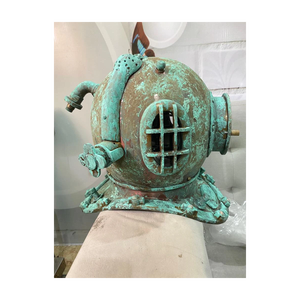 Casco antiguo Vintage nuevo Darti Mark V Deep Sea Navy Divers Scuba Brass Marine Home Decor y característica de seguridad de oficina - Product Image 6