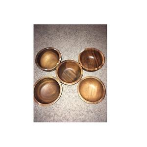 Mini cuenco de madera natural de India Cuenco de madera hecho a mano de alta calidad para ensalada usos domésticos con venta - Product Image 2