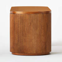 Bureau de direction convertible Valermo de la collection Ridgewood Harmony, design moderne, en bois massif, pour utilisation en entrée d'hôtel