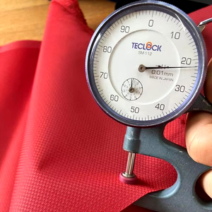 PU Coated 57" <b>Nylon</b> 100Dx200D Dobby Ballistic Oxford <b>Fabric</b> 100% Black Waterproof Lightweight Woven Industrial Bags Luggage - Product Image 1