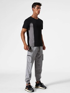 Camiseta Deportiva de Secado Rápido con Logotipo Personalizado para Hombre, Algodón y Poliéster, Transpirable, para Gimnasio, Running, Fitness, Manga Corta, Atlética - Product Image 2