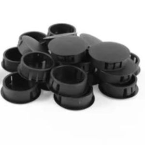 Producto de plástico con orificio de PVC negro de 1 pulgada de calidad superior - Product Image 1