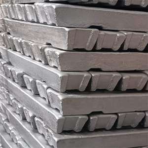 Lingot d'aluminium pur à prix d'usine, vente chaude, alliage d'aluminium A7 A8 99,9% 99,97%, lingot d'aluminium avec prix à la tonne, pas cher - Product Image 5