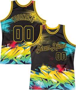 Maillot de basket-ball à sublimation personnalisée Votre propre nom d'équipe Maillot de basket-ball - Product Image 1