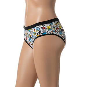 Braguitas de Bikini Antibacterianas para Adultos, Tejido Suave, Transpirable, Ajuste Cómodo con Serigrafía, Ropa Interior de Uso Diario al por Mayor - Product Image 4