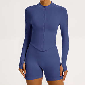 Stylish Women High Waist Thick Knitted Gym Wear Active Fitness Yoga Workout Sport Apparel for Exercise and Performance - Product Image 5