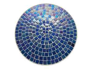 Table d'appoint en mosaïque éblouissante: Art irisé-Table basse bleue-Table d'appoint-Décor de salon-Cadeau - Product Image 6