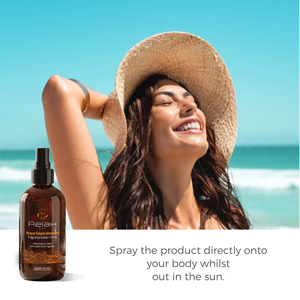 Agua Solar Hidratante Cítrica Dorada de Marca Privada 250ml |   Fabricante de Productos para el Cuidado de la Piel OEM ODM - Product Image 3