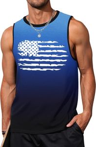 Débardeurs de fitness décontractés avec logo personnalisé pour hommes Tissage tricoté de musculation respirant avec motif imprimé Stringer - Product Image 4