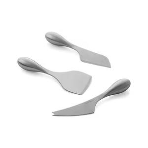 Juego de Queso con Mango de Mármol, Cuchillo para Queso, Tenedor para Queso y Rebanador de Queso con Mangos de Forma Cuadrada - Product Image 6