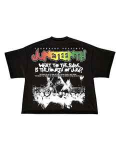 Camiseta boxy fit, camiseta de alta calidad premium, camiseta serigrafiada, cuello redondo, peso ligero, manga corta - Product Image 2