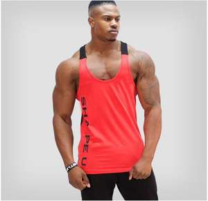 Wholesale Bodybuilding Clothing <b>Men</b> Sports Tank Top Custom Muscle Fitness <b>Vest</b> Training <b>Men's</b> <b>Gym</b> Tank Top - Product Image 2
